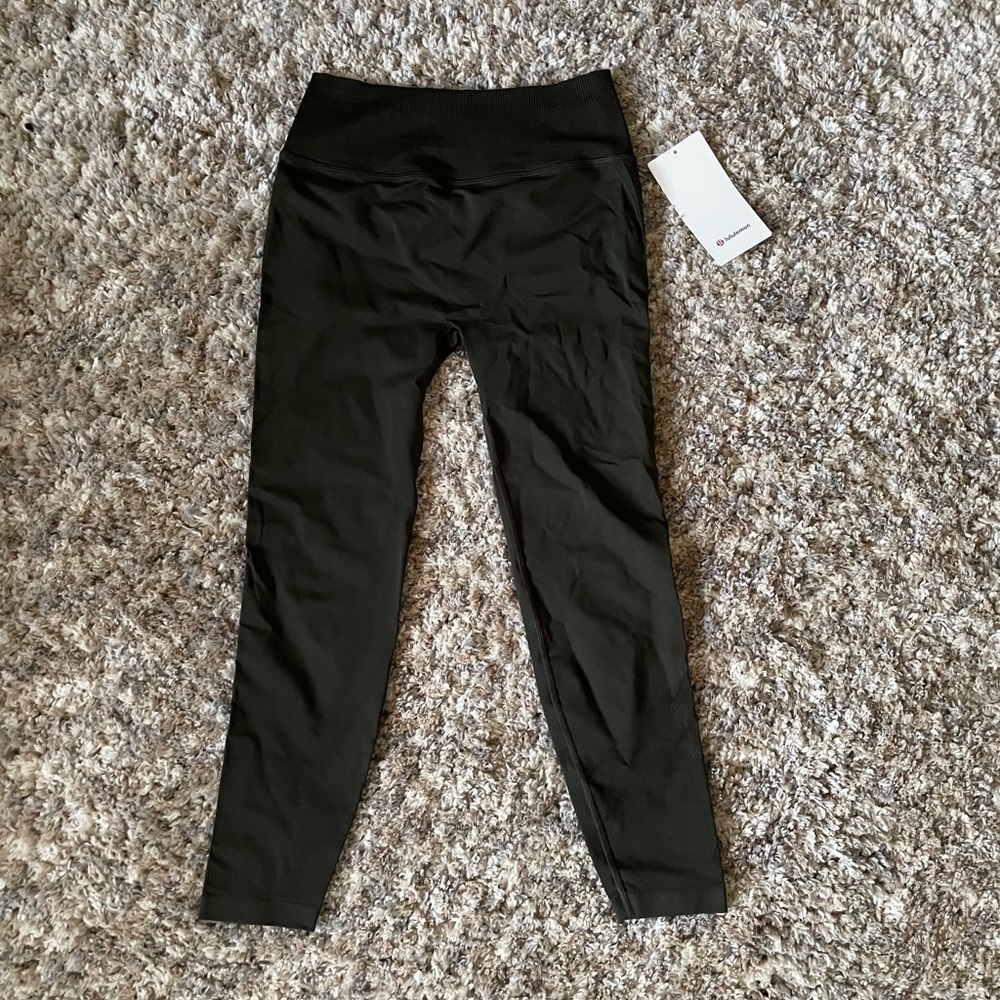 Dark Green Ebb to Street Tight Lululemon Leggings
